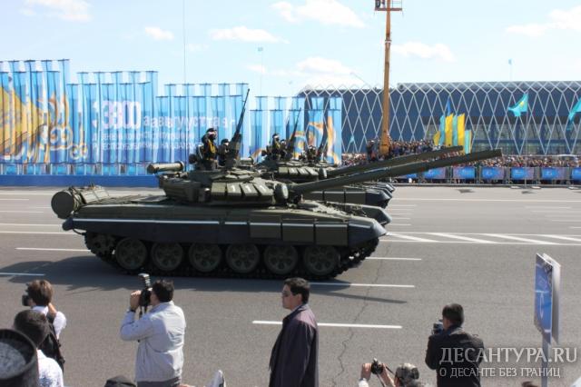 Т-72Б основной танк ВС РК