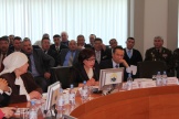 Выступает Каирбекова Салидат Зекеновна, Министр здравоохранения Республики Казахстан