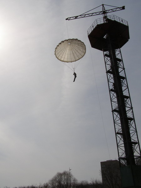 Почти парашютный прыжок