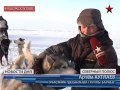 Десантники в Арктике на собачьих упряжках